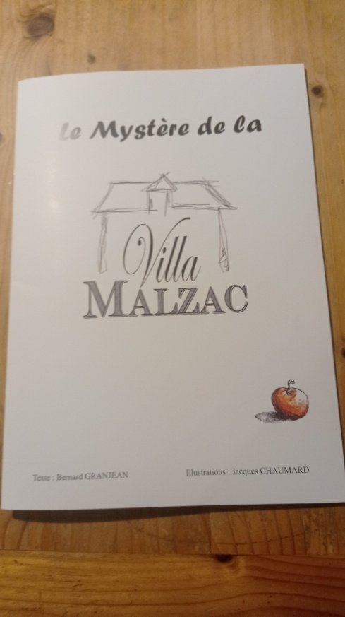 Couverture Le Mystère de la Villa Malzac